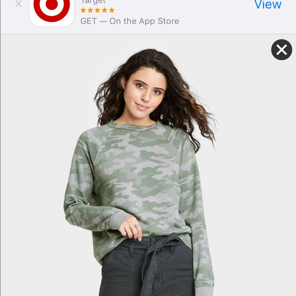 Universal Thread Camo Sweatshirt